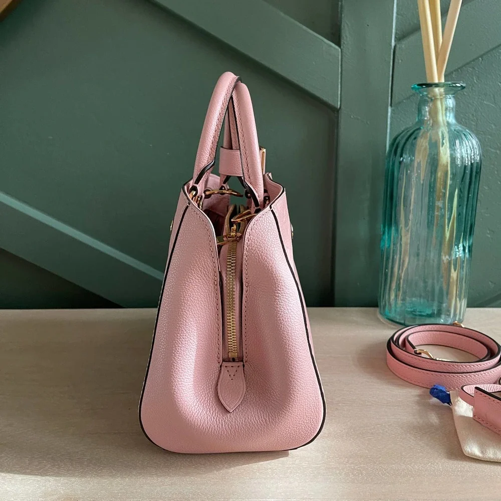 ❌SOLD❌ Louis Vuitton Montaigne BB Empreinte Leather Rose Poudre Crossbody Bag - Picture 4 of 17